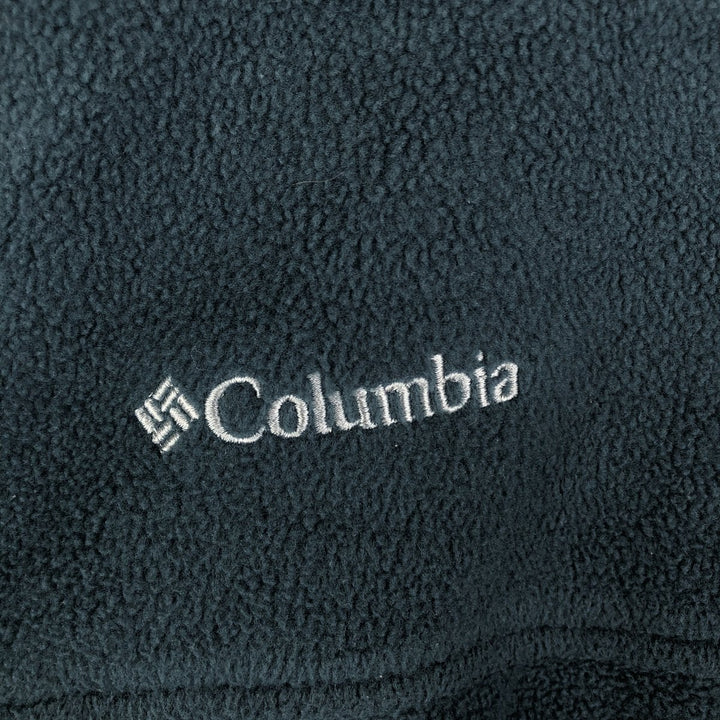 Columbia fleece jacket, men's size XL polyester Navy blue Vintage Second Hand
