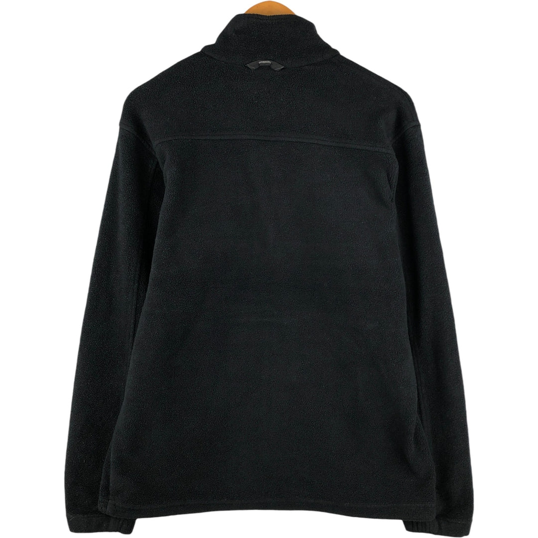 Columbia INTERCHANGE Fleece Jacket, Men's Size L polyester black type Vintage Second Hand