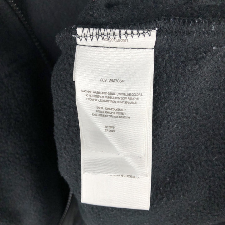 Columbia INTERCHANGE Fleece Jacket, Men's Size L polyester black type Vintage Second Hand