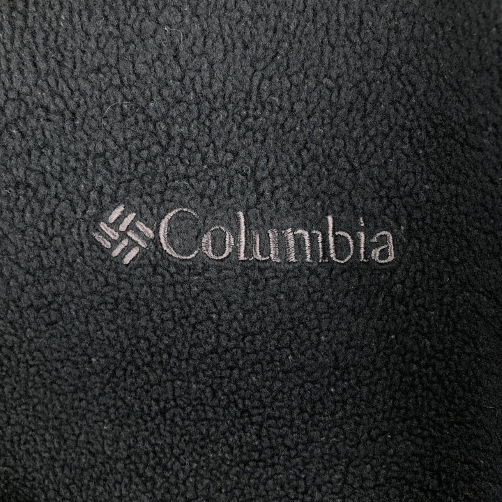 Columbia INTERCHANGE Fleece Jacket, Men's Size L polyester black type Vintage Second Hand