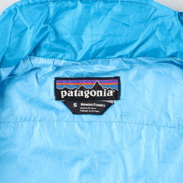 Patagonia 84215FA12 Padded Mountain Jacket, Shell Jacket, Puffer Jacket, Women's Size S polyester Blue type light blue Vintage Second Hand