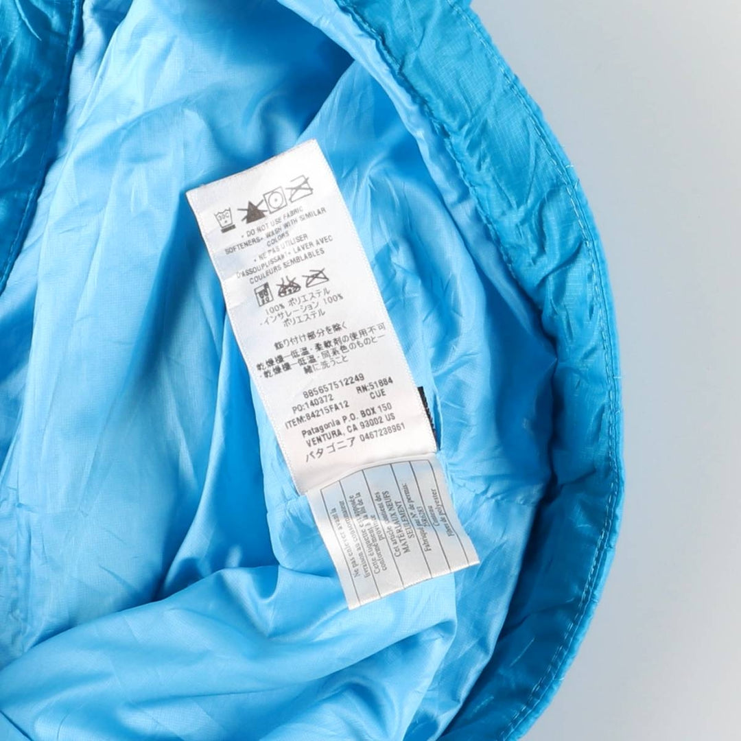 Patagonia 84215FA12 Padded Mountain Jacket, Shell Jacket, Puffer Jacket, Women's Size S polyester Blue type light blue Vintage Second Hand