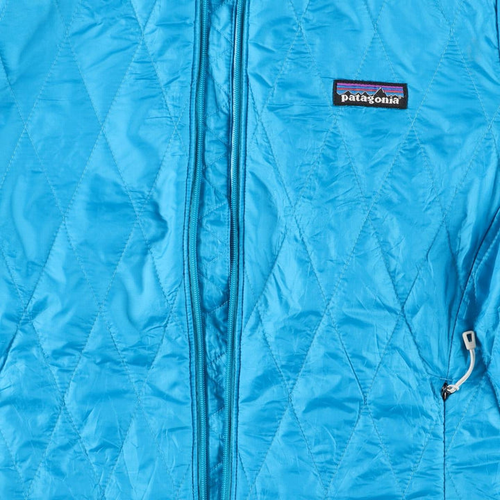 Patagonia 84215FA12 Padded Mountain Jacket, Shell Jacket, Puffer Jacket, Women's Size S polyester Blue type light blue Vintage Second Hand