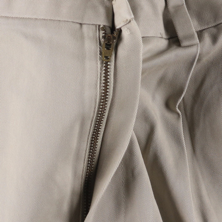 Brooks Brothers Two-pleat Chino Pants, Men's, Size W35 cotton Beige type Vintage Second Hand