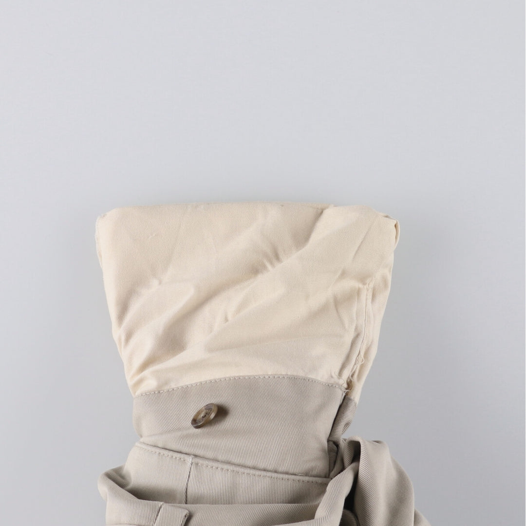 Brooks Brothers Two-pleat Chino Pants, Men's, Size W35 cotton Beige type Vintage Second Hand