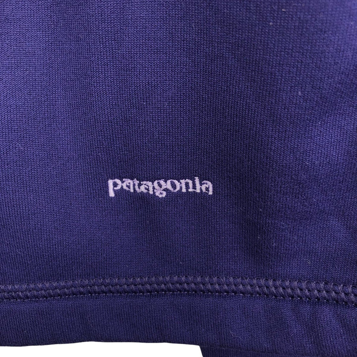 Patagonia CAPILENE 43610FA Half-Zip Fleece Pullover, Women's Size L polyester purple type Vintage Second Hand