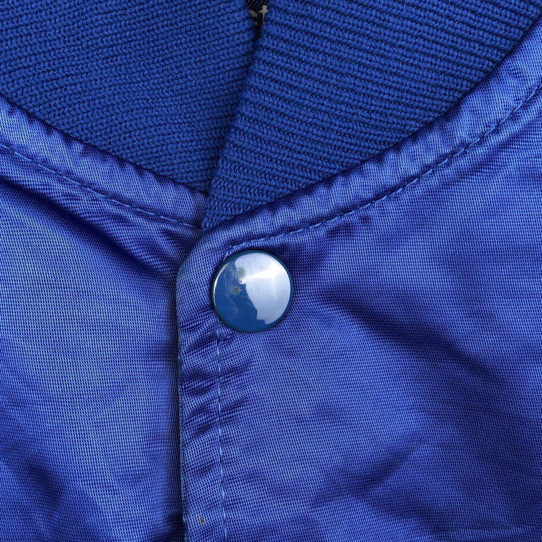 Starter NFL New York Giants Padded Nylon Stadium Jacket, Made in USA, Men's Size XL Nylon blue type Vintage Second Hand