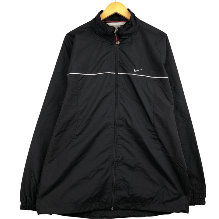 00'S Nike Nylon Jacket Men's Size L Nylon black type Vintage Second Hand