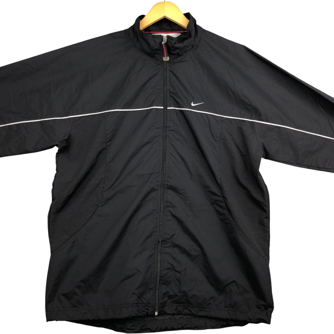 00'S Nike Nylon Jacket Men's Size L Nylon black type Vintage Second Hand
