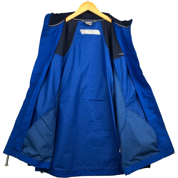 00'S Nike Nylon Jacket Men's Size L Nylon blue type Vintage Second Hand