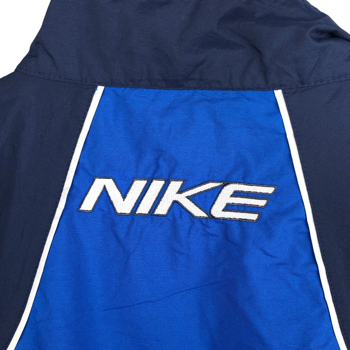 00'S Nike Nylon Jacket Men's Size L Nylon blue type Vintage Second Hand