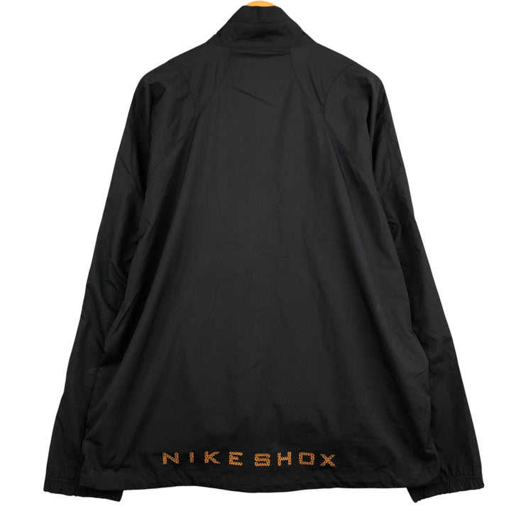 2000'S Nike Shox Windbreaker, Men's XL polyester black type Vintage Second Hand