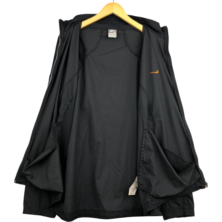 2000'S Nike Shox Windbreaker, Men's XL polyester black type Vintage Second Hand