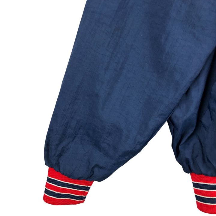 Starter MLB Boston Red Sox Nylon Varsity Jacket, Men's Medium Nylon navy blue type Vintage Second Hand