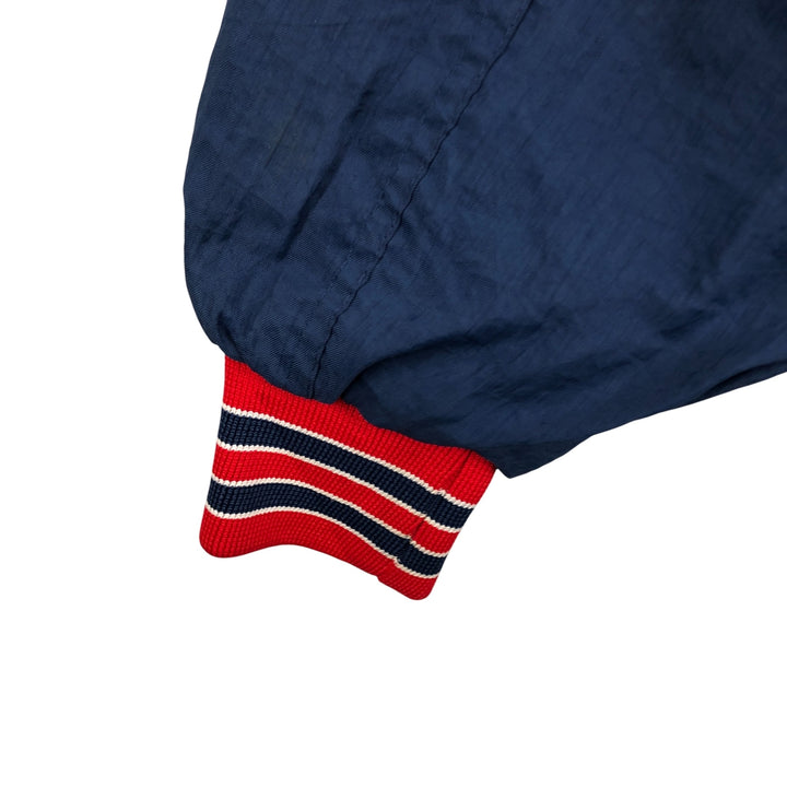 Starter MLB Boston Red Sox Nylon Varsity Jacket, Men's Medium Nylon navy blue type Vintage Second Hand