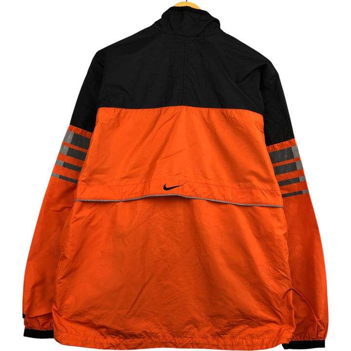 Vintage 90'S Nike CLIMA-FIT windbreaker, men's size M polyester orange type Vintage Second Hand