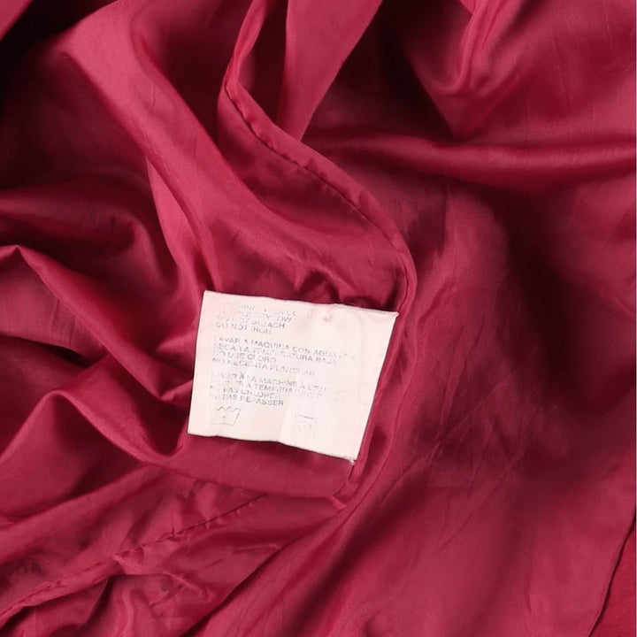 Unique NFL San Francisco 49ers back logo windbreaker, men's size M, vintage unclear burgundy type Vintage Second Hand