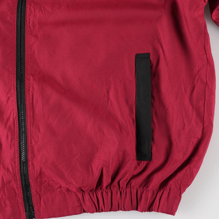 Unique NFL San Francisco 49ers back logo windbreaker, men's size M, vintage unclear burgundy type Vintage Second Hand