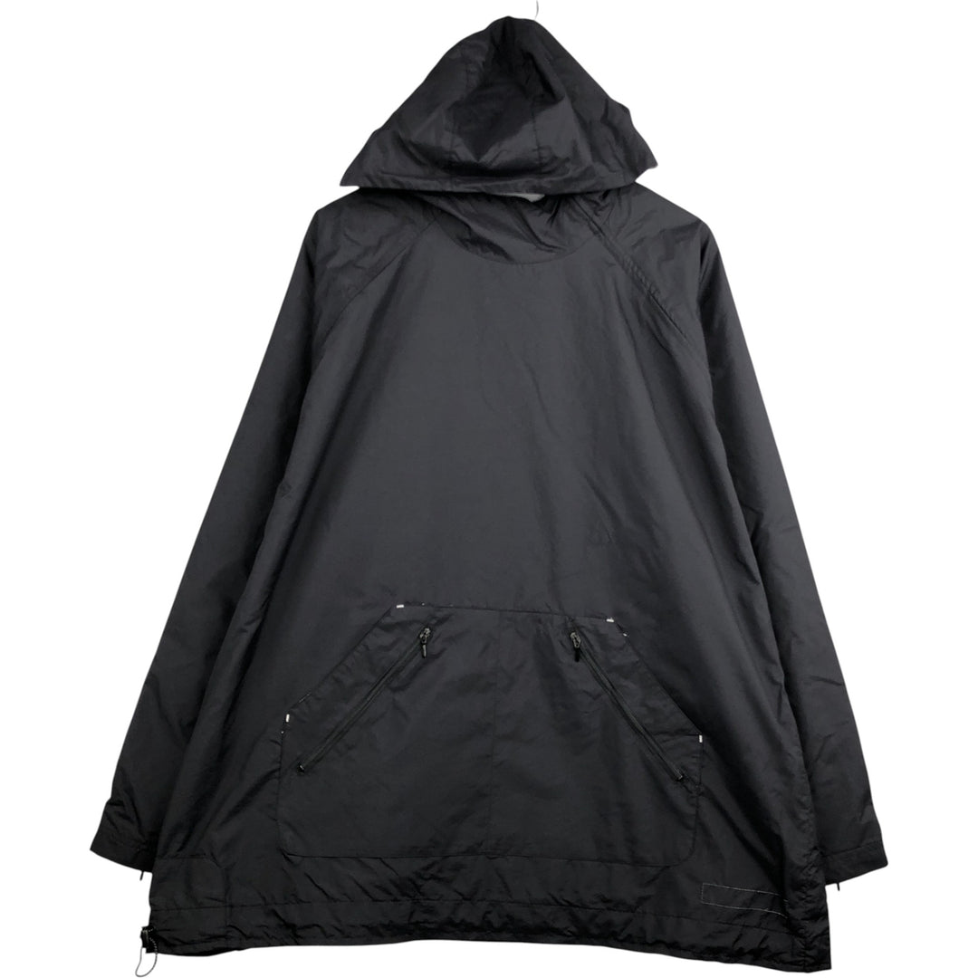 2000'S Nike Half-Zip Hooded Nylon Pullover, Men's XL Nylon black type Vintage Second Hand
