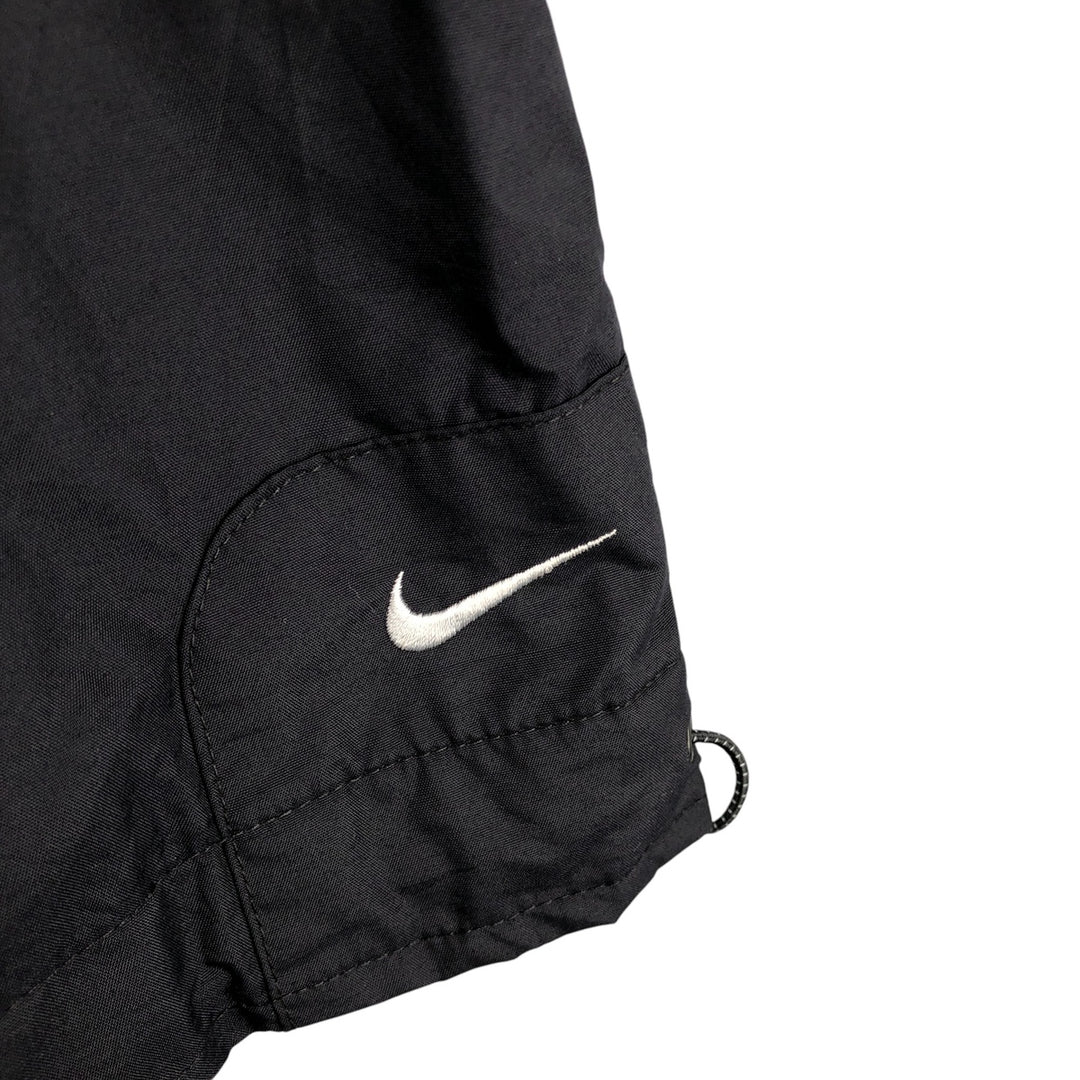 2000'S Nike Half-Zip Hooded Nylon Pullover, Men's XL Nylon black type Vintage Second Hand