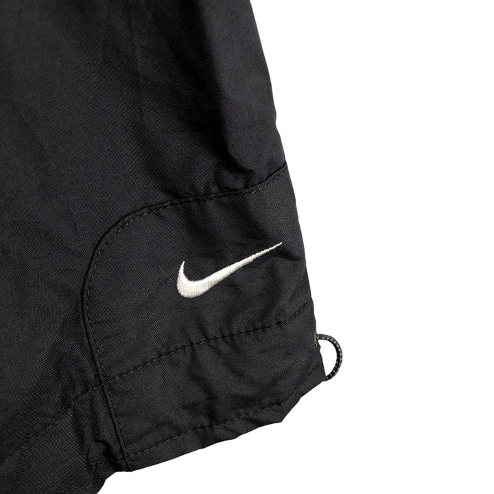 2000'S Nike Half-Zip Hooded Nylon Pullover, Men's XL Nylon black type Vintage Second Hand