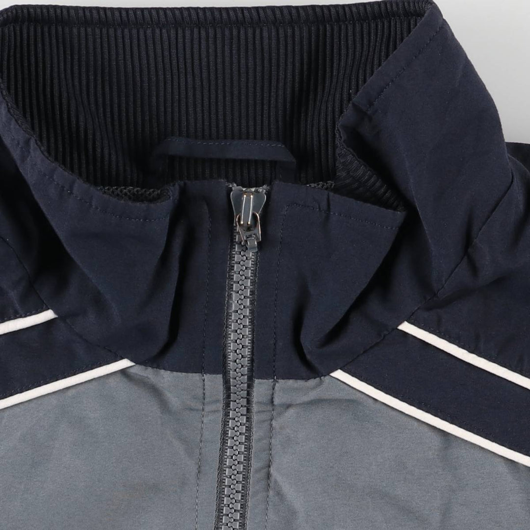 00'S adidas windbreaker, men's size S polyester gray type Vintage Second Hand