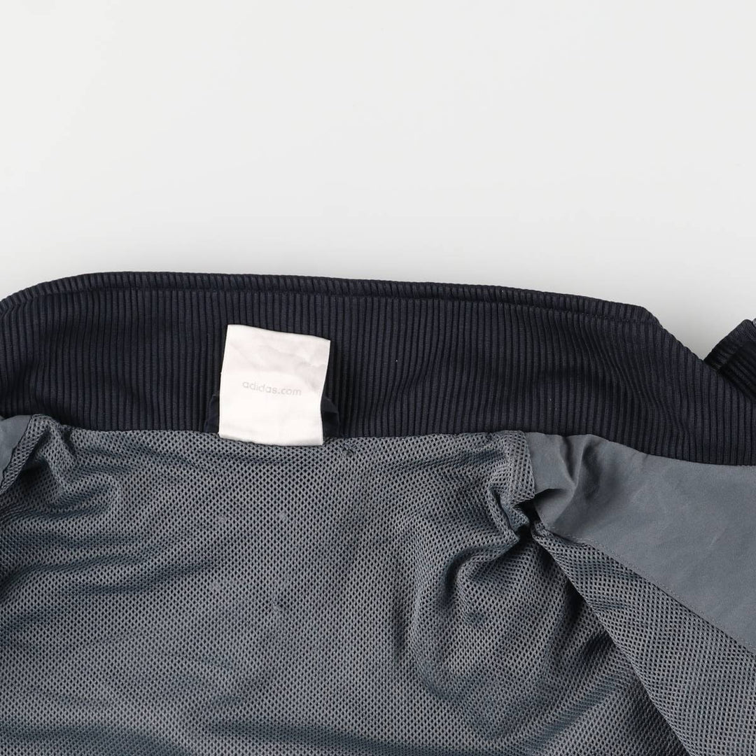 00'S adidas windbreaker, men's size S polyester gray type Vintage Second Hand