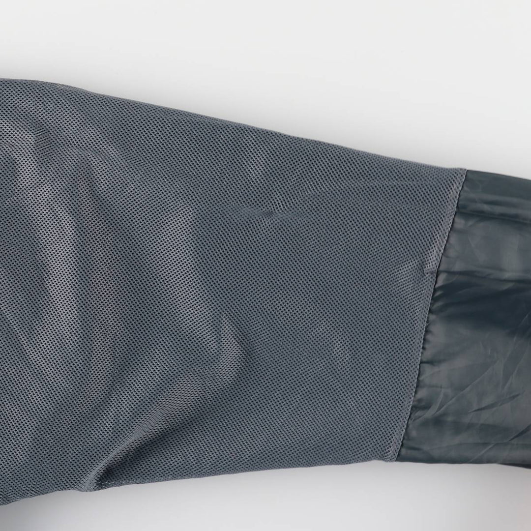 00'S adidas windbreaker, men's size S polyester gray type Vintage Second Hand