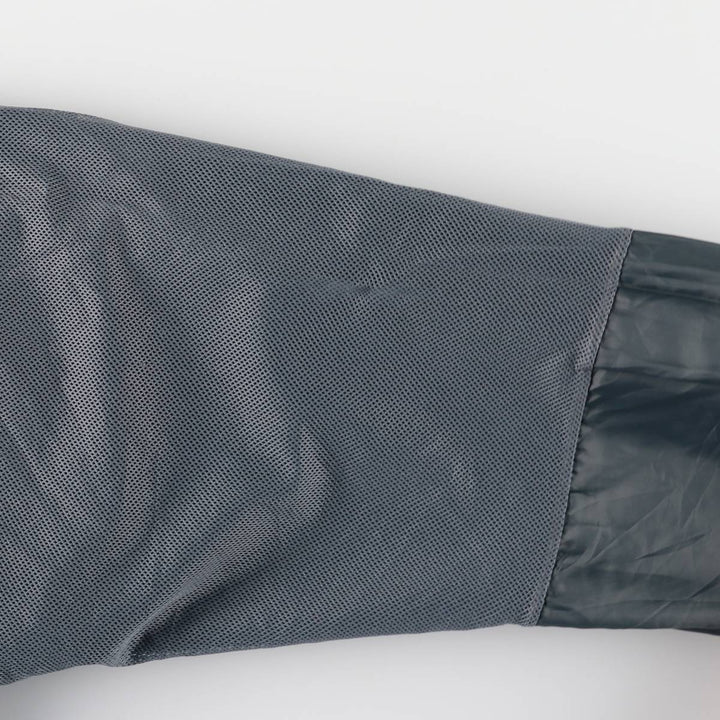 00'S adidas windbreaker, men's size S polyester gray type Vintage Second Hand