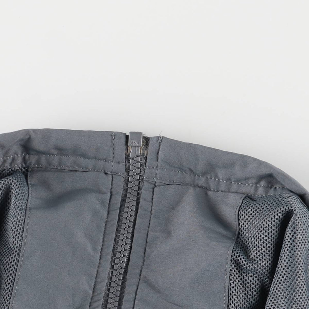 00'S adidas windbreaker, men's size S polyester gray type Vintage Second Hand