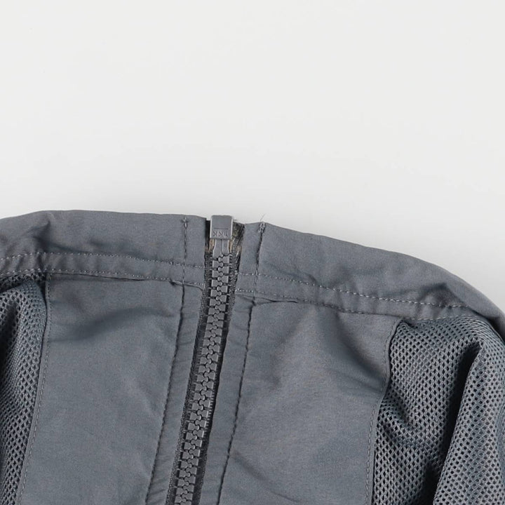 00'S adidas windbreaker, men's size S polyester gray type Vintage Second Hand