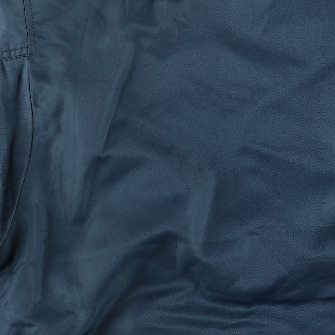 Civilian Alpha MA-1 style padded military flight jacket, men's size L unclear navy blue type Vintage Second Hand