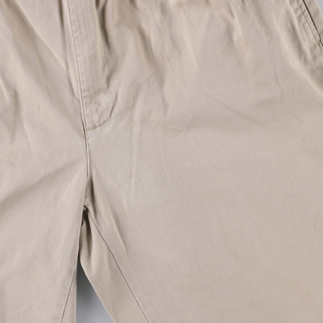 Ralph Lauren POLO RALPH LAUREN ANDREW PANT Two-pleat chino pants Men's size W34 cotton Beige type Vintage Second Hand