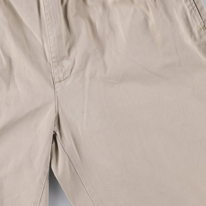 Ralph Lauren POLO RALPH LAUREN ANDREW PANT Two-pleat chino pants Men's size W34 cotton Beige type Vintage Second Hand