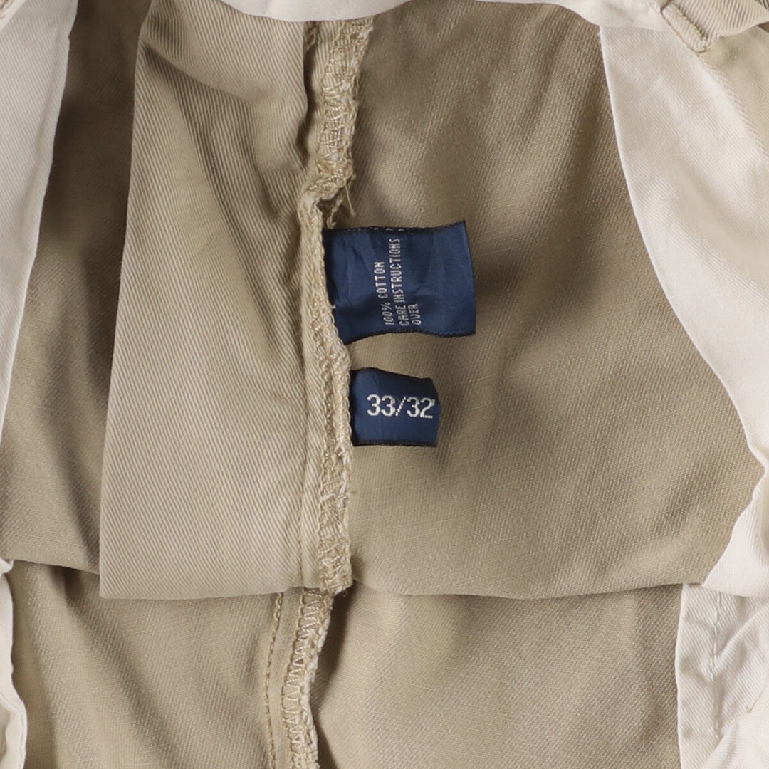 Ralph Lauren POLO by Ralph Lauren Chino Pants Men's W33 equivalent cotton Beige type Vintage Second Hand