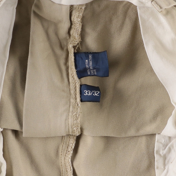 Ralph Lauren POLO by Ralph Lauren Chino Pants Men's W33 equivalent cotton Beige type Vintage Second Hand