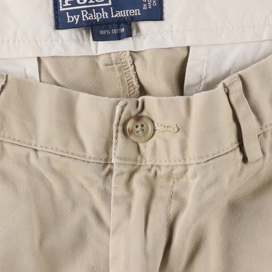 Ralph Lauren POLO by Ralph Lauren Chino Pants Men's W33 equivalent cotton Beige type Vintage Second Hand