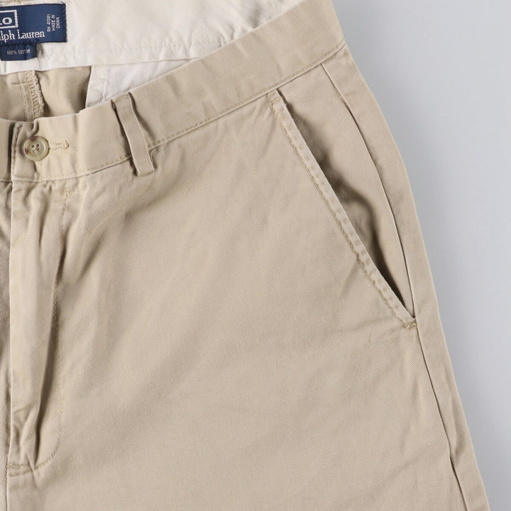Ralph Lauren POLO by Ralph Lauren Chino Pants Men's W33 equivalent cotton Beige type Vintage Second Hand
