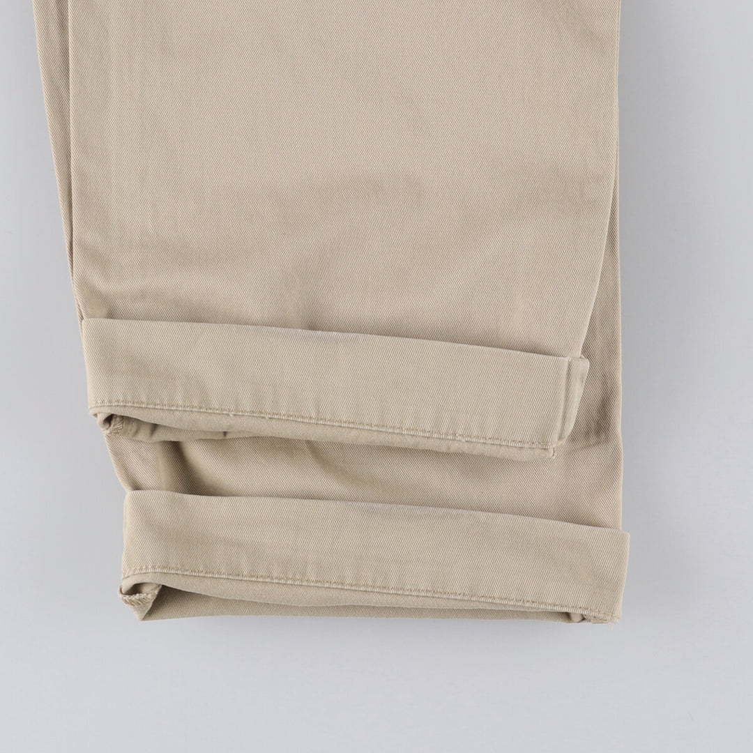 Ralph Lauren POLO by Ralph Lauren Chino Pants Men's W33 equivalent cotton Beige type Vintage Second Hand