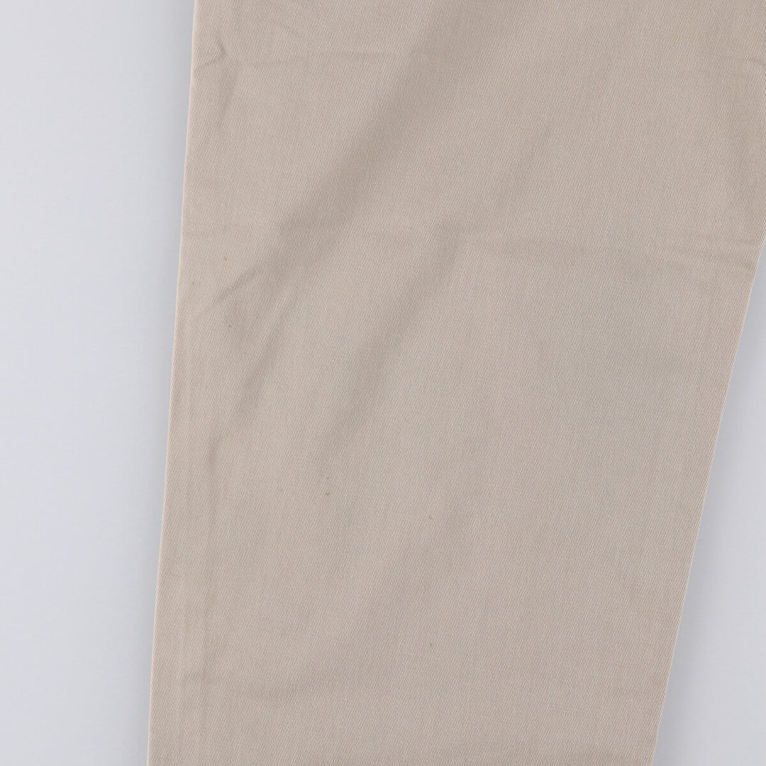 Ralph Lauren POLO RALPH LAUREN Two-pleat chino pants for men, size W34 cotton Beige type Vintage Second Hand