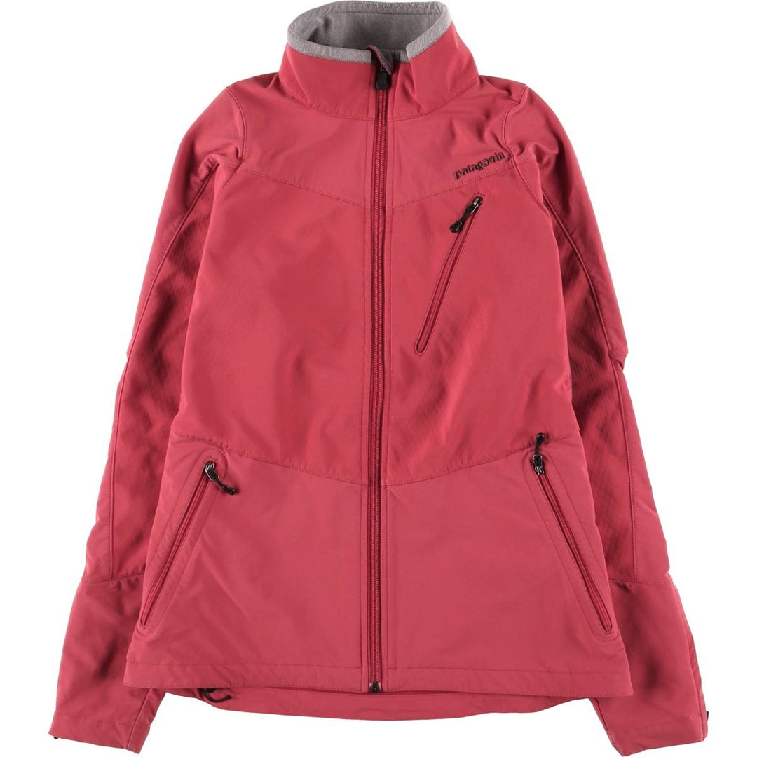 2000'S Patagonia 24945F9 Softshell Jacket, Women's Size Small polyester red type Vintage Second Hand