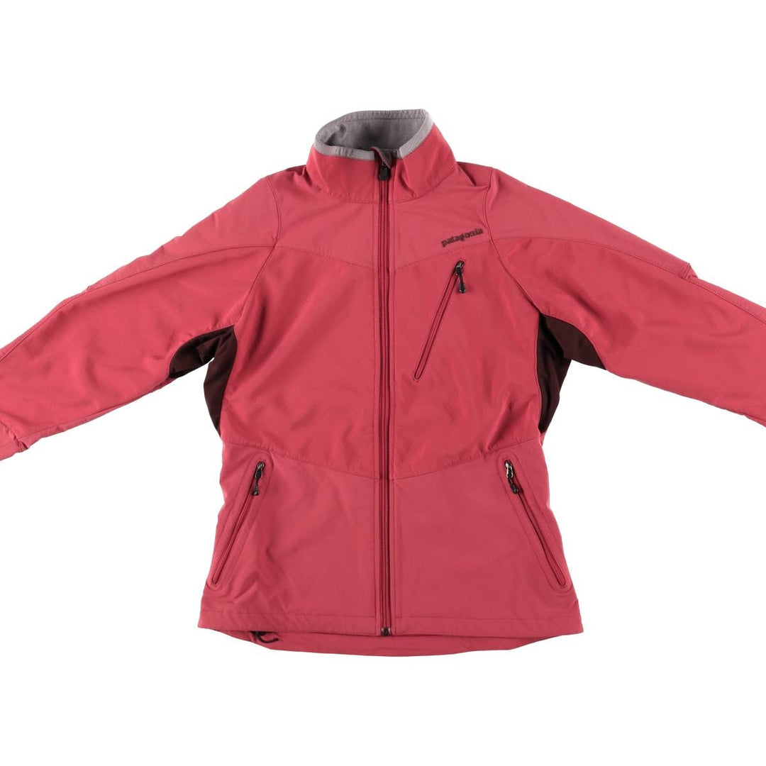 2000'S Patagonia 24945F9 Softshell Jacket, Women's Size Small polyester red type Vintage Second Hand