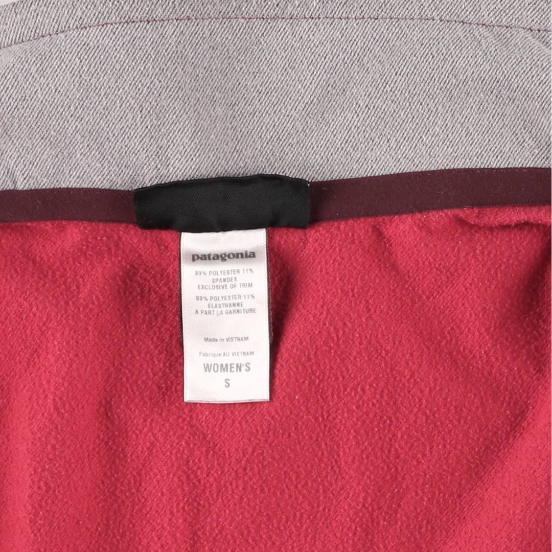 2000'S Patagonia 24945F9 Softshell Jacket, Women's Size Small polyester red type Vintage Second Hand