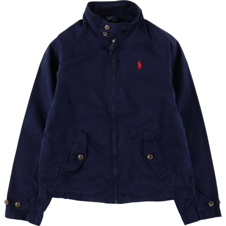 Ralph Lauren POLO by Ralph Lauren Harrington Jacket, Swing Top, Women's, Size L cotton navy blue type Vintage Second Hand