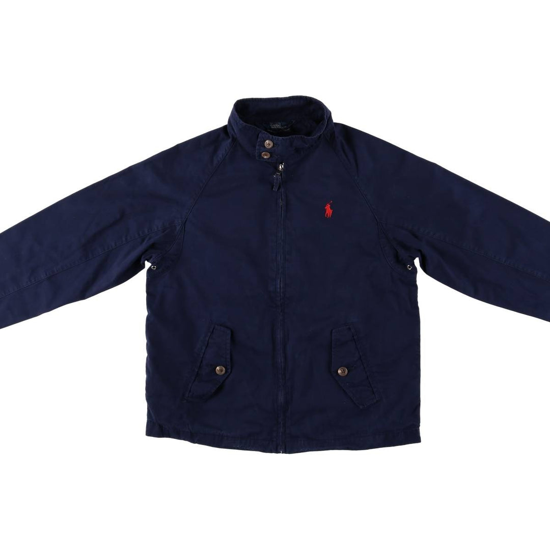 Ralph Lauren POLO by Ralph Lauren Harrington Jacket, Swing Top, Women's, Size L cotton navy blue type Vintage Second Hand