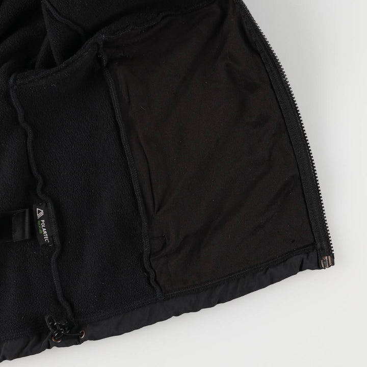 The North Face Polartec Fleece Jacket, Women's, Size L unclear black type Vintage Second Hand