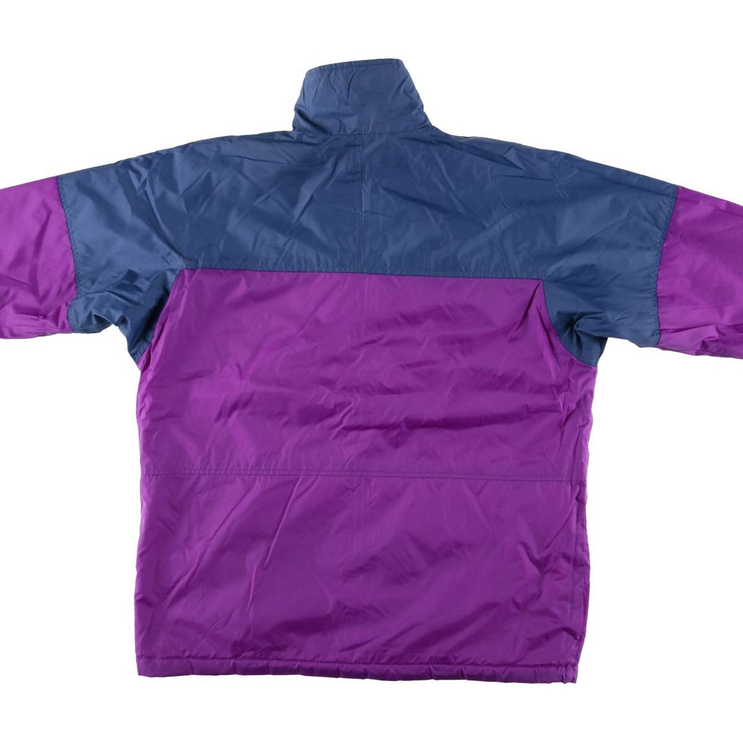 90'S Columbia White Tag Padded Reversible Mountain Jacket, Shell Jacket, Women's Size Medium Nylon blue type Vintage Second Hand