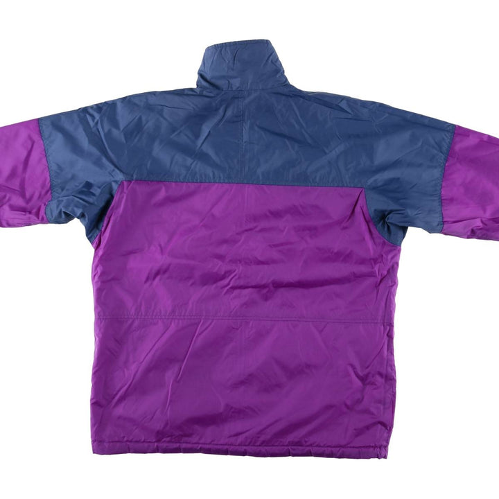 90'S Columbia White Tag Padded Reversible Mountain Jacket, Shell Jacket, Women's Size Medium Nylon blue type Vintage Second Hand