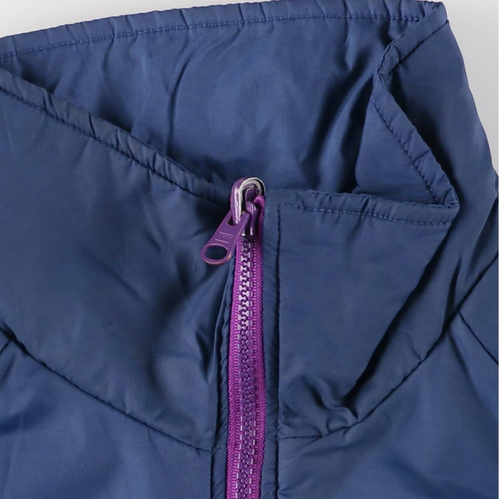 90'S Columbia White Tag Padded Reversible Mountain Jacket, Shell Jacket, Women's Size Medium Nylon blue type Vintage Second Hand