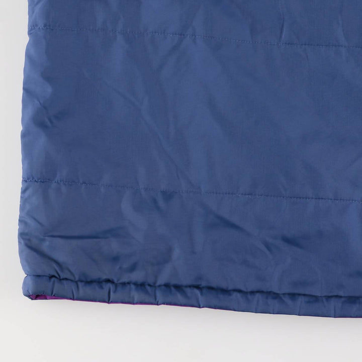 90'S Columbia White Tag Padded Reversible Mountain Jacket, Shell Jacket, Women's Size Medium Nylon blue type Vintage Second Hand